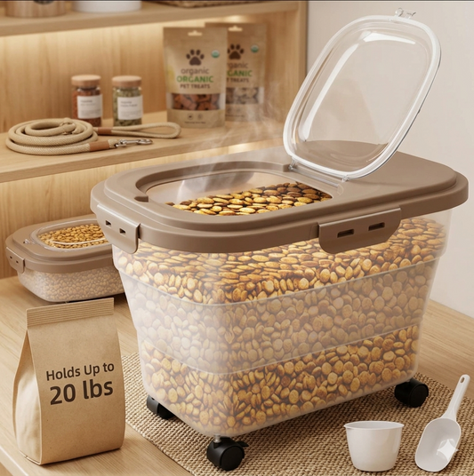 FidoFresh Collapsible Pet Food Storage