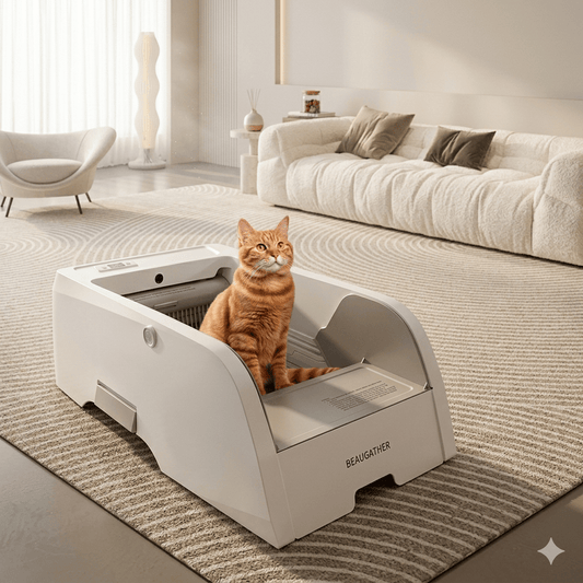 BEAUGATHER Smart Self-Cleaning Litter Box